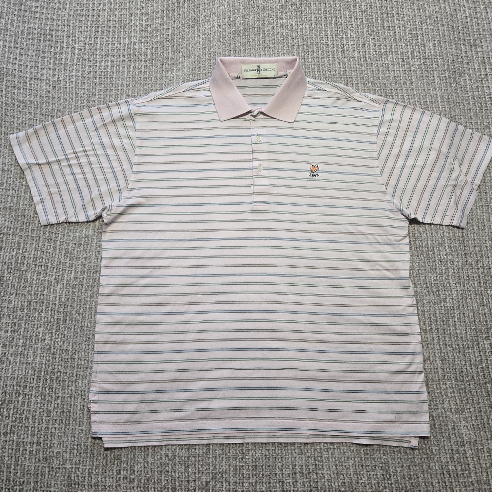 Fairway & Greene Polo Shirt Men's Size Medium